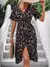 Vestido con Encaje Floral