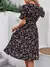 Vestido con Encaje Floral - tienda en línea