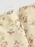Vestido de tirantes con estampado floral de hombros con cordón fruncido bajo con fruncido - comprar en línea