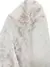 Blusa jacquard ribete con fruncido de manga farol