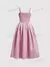 Vestido de tirantes rosa - comprar en línea