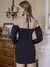 Imagen de Vestido Fruncido Negro