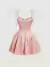 Vestido De Cintura Atada Con Cuello Envuelto Para Las Damas - comprar en línea
