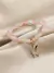 Pulsera con cuentas mariposa - Nivalo Store
