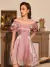 Vestido Rosa Coquette en internet