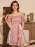 Vestido Rosa Coquette - Nivalo Store