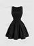 Vestido negro con corse