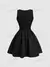 Vestido negro con corse - comprar en línea