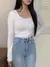 Camiseta coquette blanca