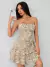 Vestido halter con diseño - comprar en línea