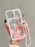 Case Mariposa Blanca con keyring - Nivalo Store
