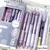 Set x7 boligrafos de gel negro - comprar en línea