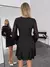 Siren Gaze Vestido negro - comprar en línea