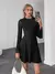 Siren Gaze Vestido negro