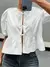Blusa peplum lazo coquette en internet