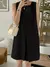 Vestido basic negro - comprar en línea