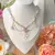 Collar elegante floral - comprar en línea