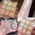 Paleta de sombras de ojos de 9 colores brillantes