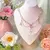 Collar elegante floral - Nivalo Store