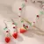 Conjunto de joyas de fresita (collar + aretes) - Nivalo Store