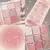 Paleta de 9 sombras rosa