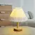 Lampara de mesa vintagede madera - Nivalo Store