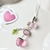 Strawberry Pink Keychain en internet