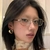 Gafas Retro Cuadradas Y2K - tienda en línea