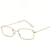 Gafas Retro Cuadradas Y2K