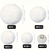 Lampara de papel circular - comprar en línea