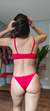 Top Nozinho Dupla Face Vermelho com Rosa - comprar online