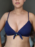 Top Nozinho Dupla Face Azul Marinho com Citrus