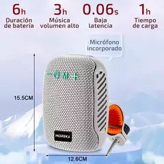 Bocina Inalámbrica Bluetooth Micro Para Manubrio Bicicleta