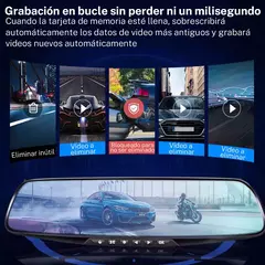 Cámara Espejo Retrovisor Frente Y Trasera Auto Full Hd Dvr en internet