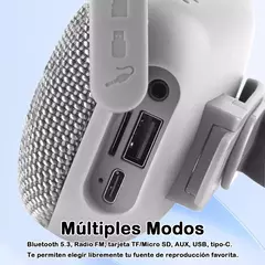 Bocina Inalámbrica Bluetooth Micro Para Manubrio Bicicleta