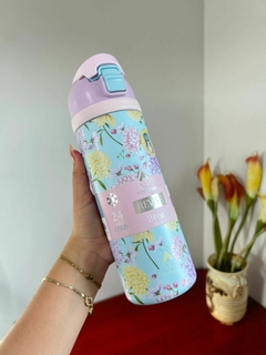 Termo para agua Marca Wellness de 24oz Variedad de diseños en internet