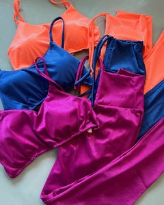 Conjunto Suplex acetinado premium zero transparência - loja online