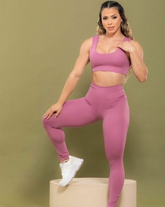 Conjunto calça Poliamida encorpado zero transparência