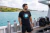 Camiseta Estonada Preta "Super poder" – Aventtura-X ( 100% algodão ) na internet