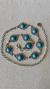 Cinto Boho turquesa - comprar online