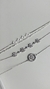 Pulseira Flores prata 925 - comprar online