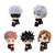 DROP - Boneco Jujutsu Kaisen Sentado Figure 10 centímetros Gojo Satoru Action Figure - Guarunerd
