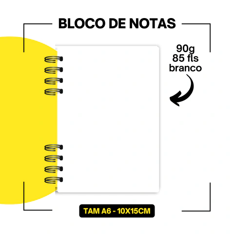 Caderno sem Pauta Vovó Turbo - Adorno Geek