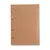 Refil Caderno Argolado 30FLS Kraft 75g Pautado 17x24 - comprar online