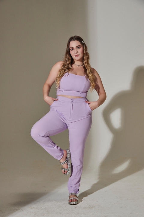 Conjunto Isabel Lilás