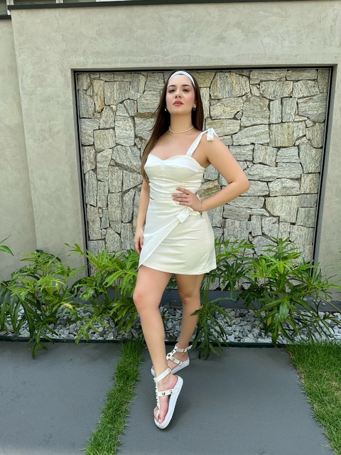 Saia Heloisa - Branca