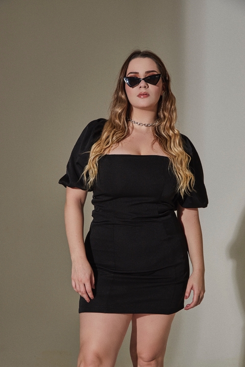 Vestido Stella - Preto