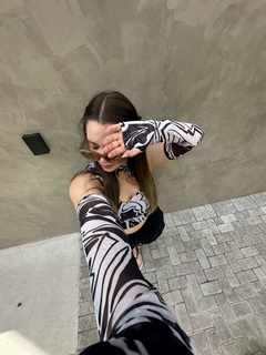 Cropped Mia - Estampado