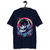 Camiseta justa Headset skull