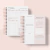 AGENDA ABSTRATA ROXO E DOURADO - comprar online